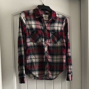 A&F Abercrombie & Fitch Small S Flannel shirt
